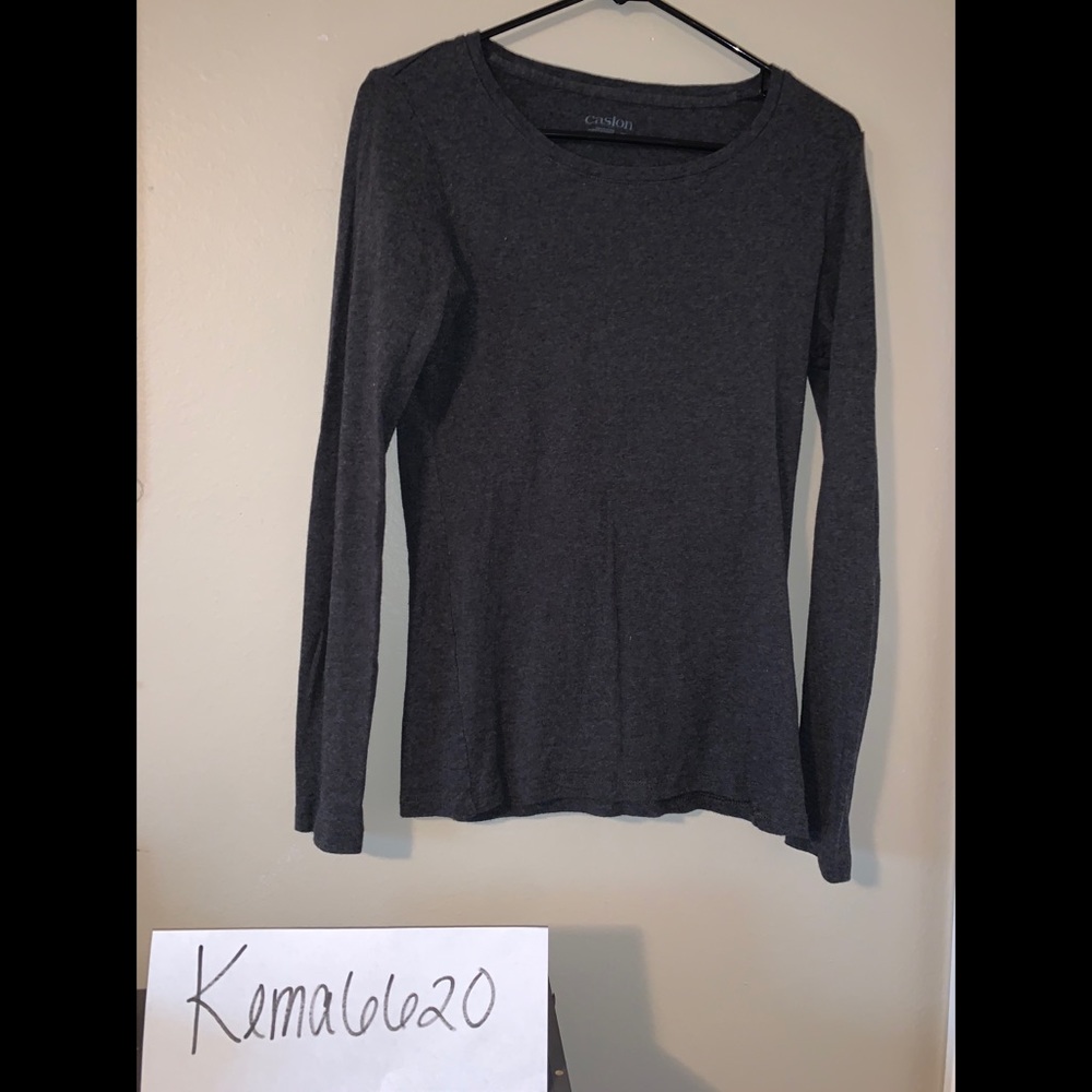 Long Sleeve Crew Neck Tee